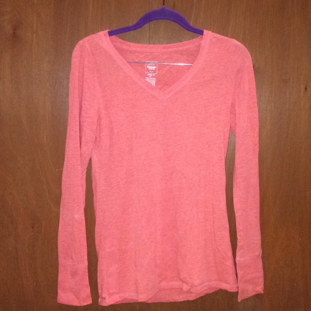 Long Sleeve Pink T-Shirt